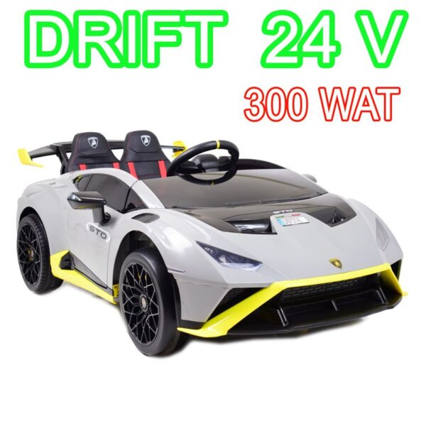 ORYGINALNE DRIFTUJĄCE  LAMBORGHINI  HURACAN STO NA AKUMULATOR/SMT-555-24V - obrazek 4