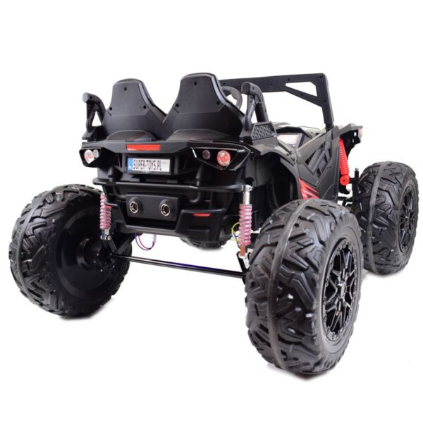 MEGA BUGGY  DLA 2 DZIECI, 4 SILNIKI ( 310 W), 24V, MIĘKKIE  SIEDZENIE, MIĘKKIE KOŁA, WALIZKA NA AKUMULATOR,/SX-2139 - obrazek 2