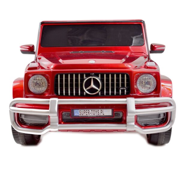 MERCEDES G63 AMG DLA 2 DZIECI, 24V, 4X4,  MIĘKKIE KOŁA EVA, MIĘKKIE SIEDZENIE, LAKIER POLEROWANY FULL OPCJA/S-307 - obrazek 3