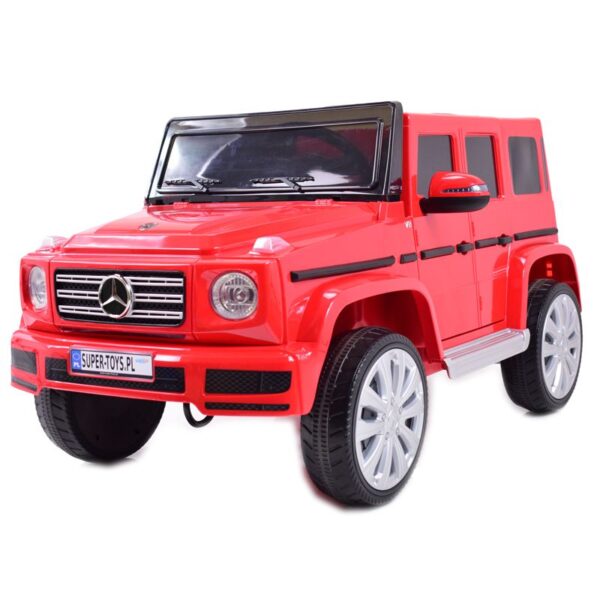 MERCEDES G500 NA AKUMULATOR  MIĘKKIE KOŁA EVA, MIĘKKIE SIEDZENIE, LAKIEROWANY FULL OPCJA/JJ2077 - obrazek 3