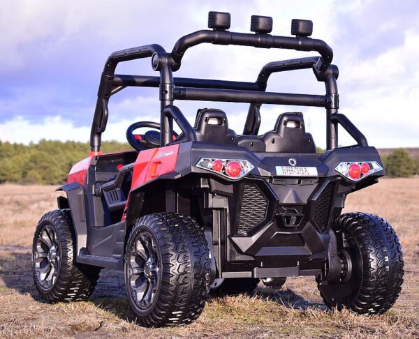 MEGA BUGGY UTV DLA 2 DZIECI, 4 SILNIKI, MIĘKKIE SIEDZENIE, MIĘKKIE KOŁA/7988-HIGH - obrazek 2