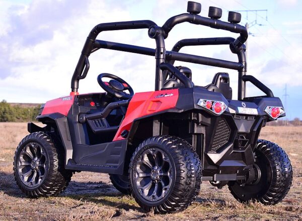 MEGA BUGGY UTV DLA 2 DZIECI, 4 SILNIKI, MIĘKKIE SIEDZENIE, MIĘKKIE KOŁA/7988-HIGH - obrazek 3