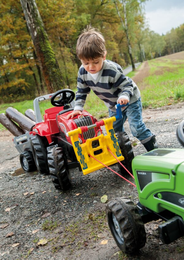 Rolly Toys RollyJunior RT - Traktor na pedały z przyczepą Junior 3-8 lat do 50kg - obrazek 3