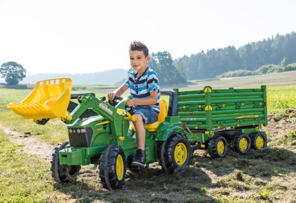 Rolly Toys rollyFarmtrac John Deere 7930 Traktor na Pedały z łyżką - obrazek 3