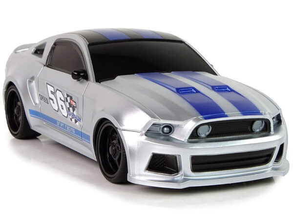 Sportowe Szybkie Auto Zdalnie Sterowane R/C Srebrne 1:24 Speed King - obrazek 2