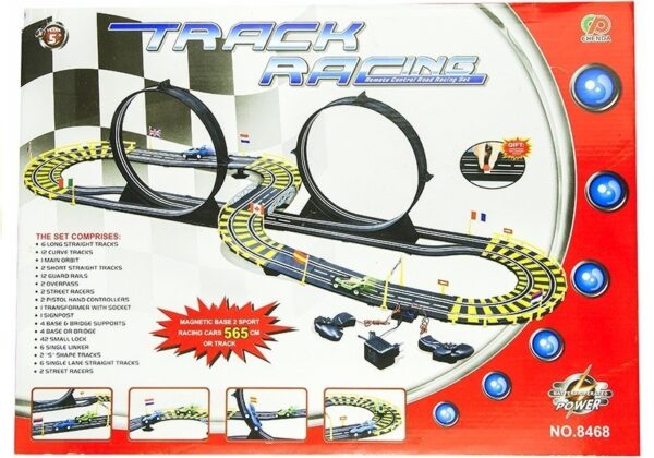 Tor Samochodowy Track Racing Dwa Auta 565 cm - obrazek 2