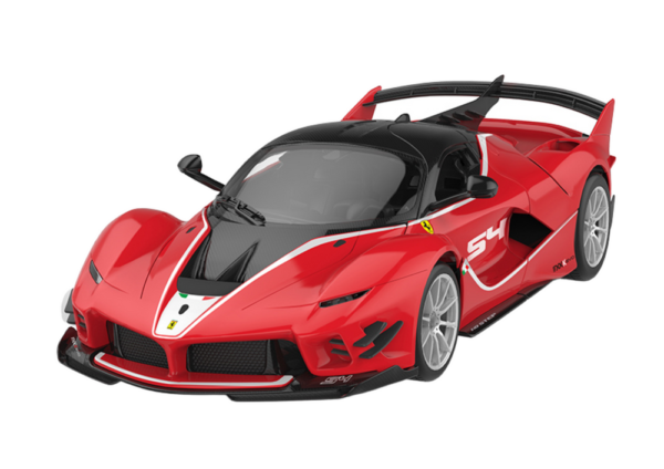 Klocki Konstrukcyjne Auto Rastar 1:18 Ferrari FXXK EVO Czerwone 88 Elementów - obrazek 4