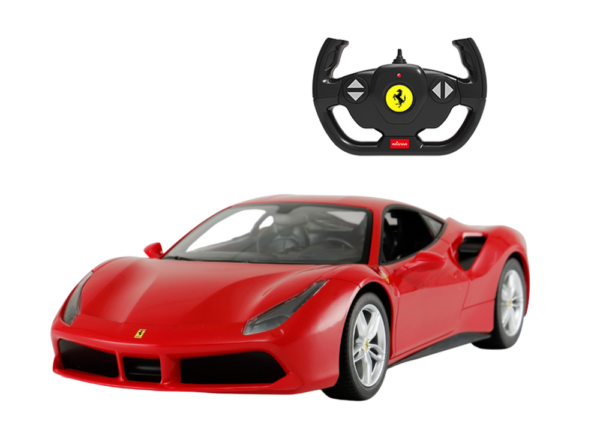 Auto Rastar 1:14 Ferrari 488 GTB Czerwone - obrazek 2