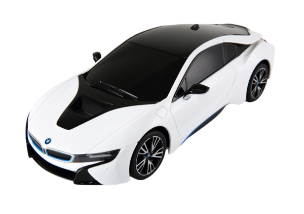 Auto RC 1:18 Rastar BMW I8 Białe - obrazek 2