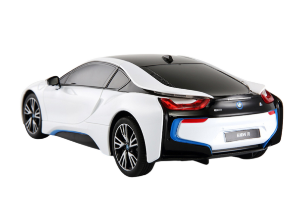 Auto RC 1:18 Rastar BMW I8 Białe - obrazek 3