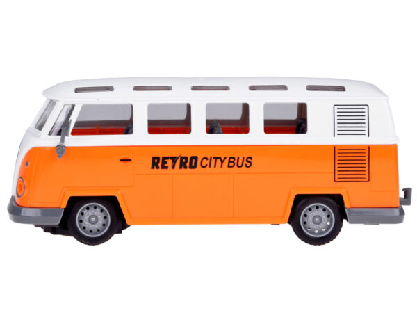 Autobus podświetlony RETRO CITY BUS  sterowany pilotem RC0677 - obrazek 3