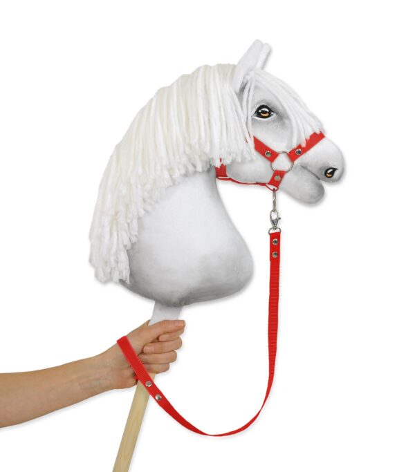 Uwiąz dla Hobby Horse z taśmy – czerwony