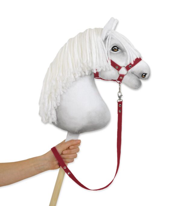 Uwiąz dla Hobby Horse z taśmy – bordowy