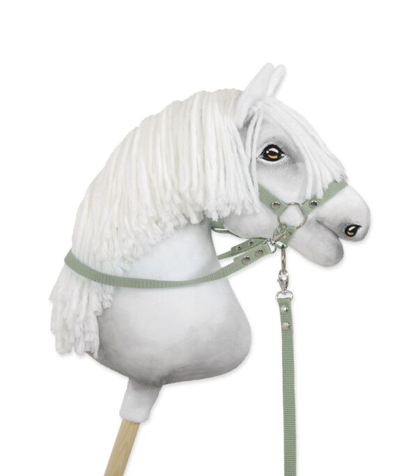 Wodze dla konia Hobby Horse – szałwia - obrazek 3