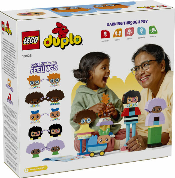 Klocki LEGO DUPLO TOWN Ludziki Z Emocjami 71 Elementów 10423 - obrazek 3