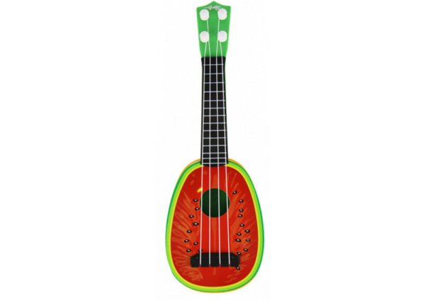 Ukulele Dla Dzieci Mini Gitara 4 Struny Owoc Arbuz 15" - obrazek 2