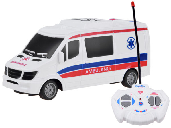 Auto Sterowane Karetka Ambulans na pilot RC0607 - obrazek 2