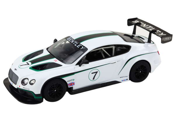 Auto Sportowe RC 1:14 Bentley Continental GT3 Biały - obrazek 2