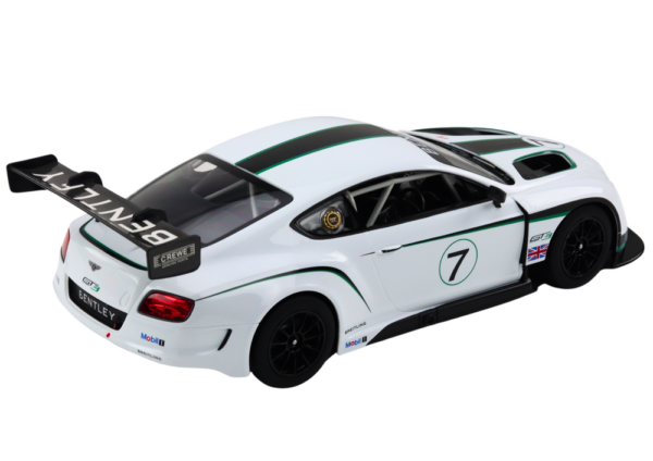 Auto Sportowe RC 1:14 Bentley Continental GT3 Biały - obrazek 3