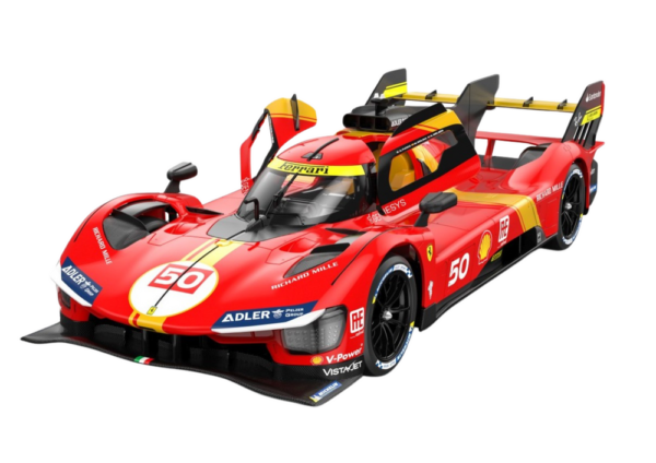 Auto R/C 1:24 Zdalnie Sterowane Sportowe Ferrari 499P Czerwone - obrazek 2