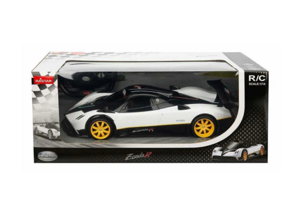 Auto RC Sportowy Model Zdalnie Sterowany Pagani Zonda Białe 1:14 - obrazek 3