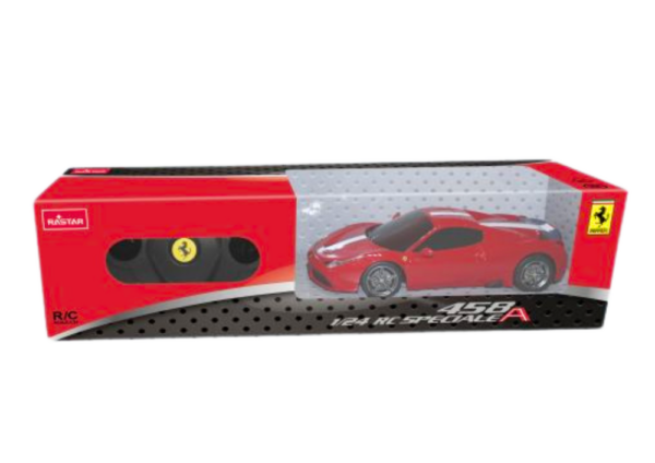 Auto Sportowe RC 1:24 Zdalnie Sterowane Ferrari 458 Speciale Czerwone - obrazek 3