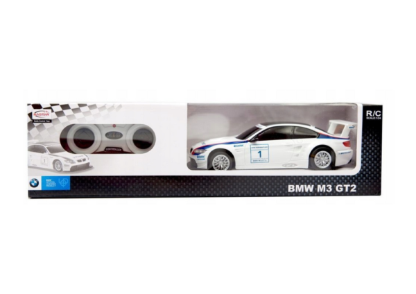 Auto Sportowe RC 1:24 Zdalnie Sterowane BMW M3 GT2 białe - obrazek 3