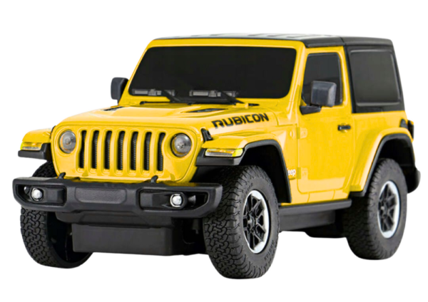 Auto R/C 1:24 Zdalnie Sterowany JEEP Wrangler JL Rubicon Żółty - obrazek 2