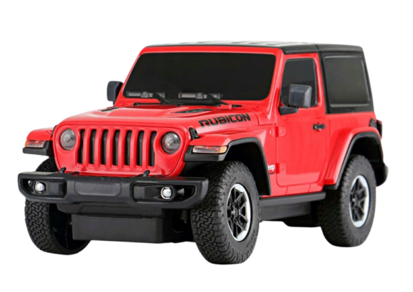 Auto R/C 1:24 Zdalnie Sterowany JEEP Wrangler JL Rubicon Czerwony - obrazek 2