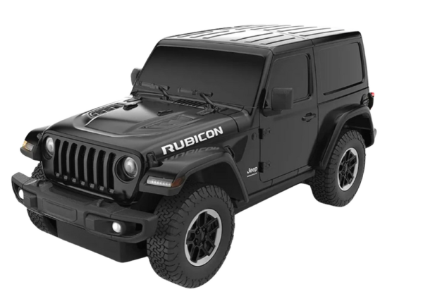 Auto R/C 1:24 Zdalnie Sterowany JEEP Wrangler JL Rubicon Czarny - obrazek 2