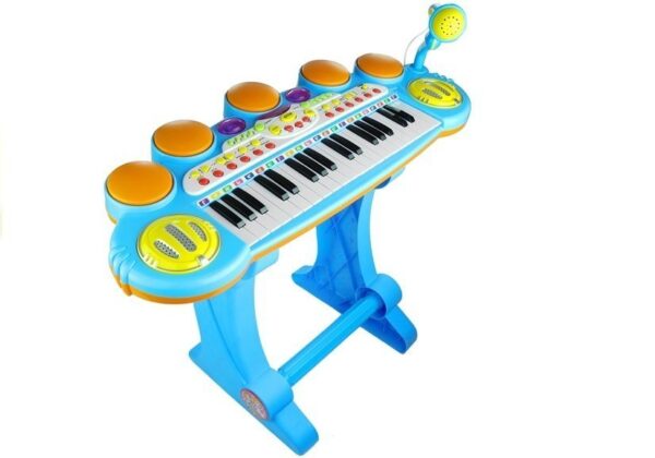 Organy Pianinko Keyboard Perkusja Stołek - obrazek 4