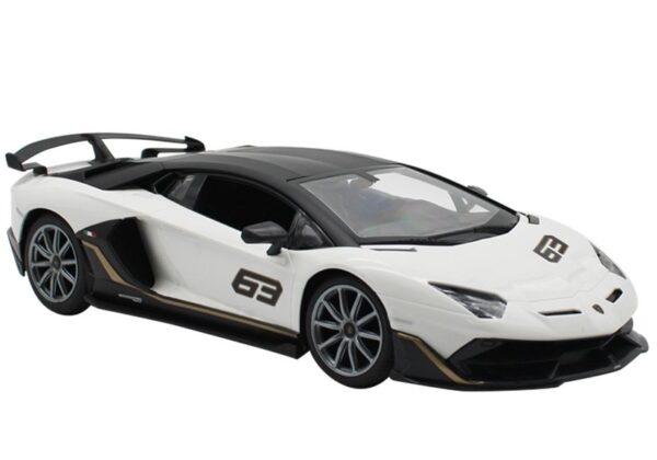 Auto R/C Lamborghini Aventador Rastar 1:14 Biały - obrazek 2