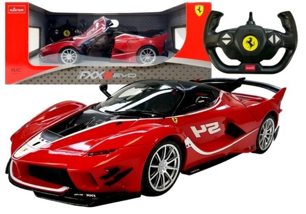 Auto R/C Ferrari Rastar 1:14 Czerwone na pilota