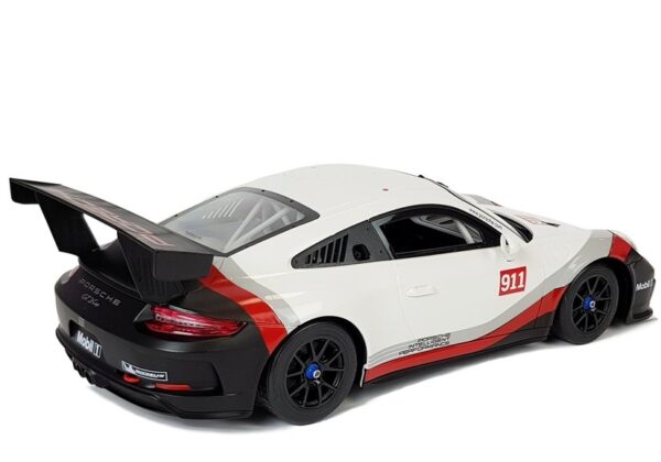 Auto R/C Porsche 911 GT3 CUP Rastar 1:14 Białe na pilota - obrazek 3