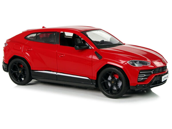 Auto R/C 1:24 Lamborghini Urus Czerwony 2.4 G Światła - obrazek 4