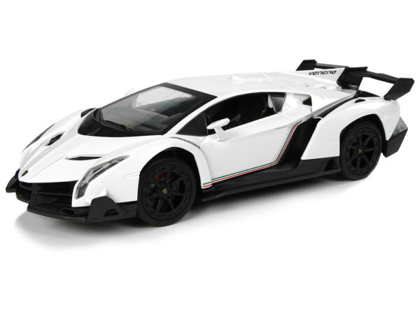 Auto Sportowe R/C 1:24 Lamborghini Veneno Białe 2.4 G Światła - obrazek 2