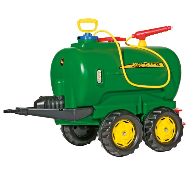 Rolly Toys rollyTanker John Deere cysterna dwuosiowa + pompka - obrazek 2