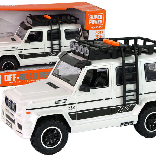 Auto Terenowe Białe Na Baterie