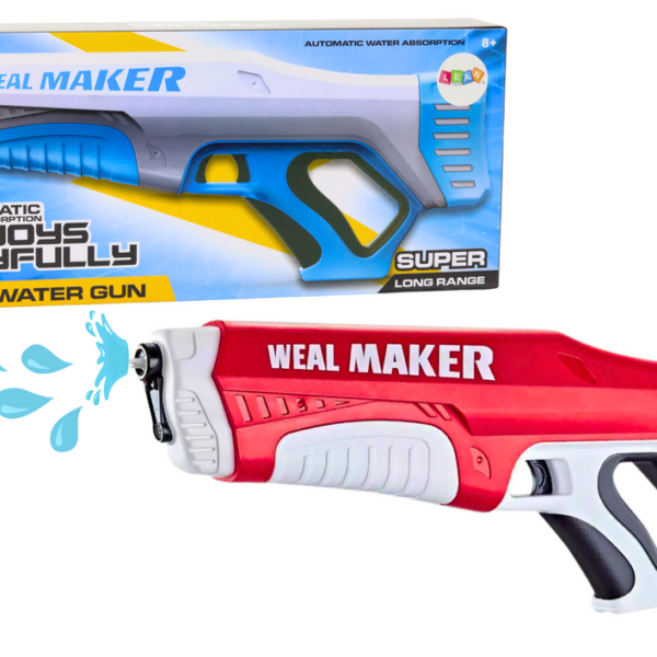 Pistolet Na Wodę Automatyczny Czerwony 350 Ml