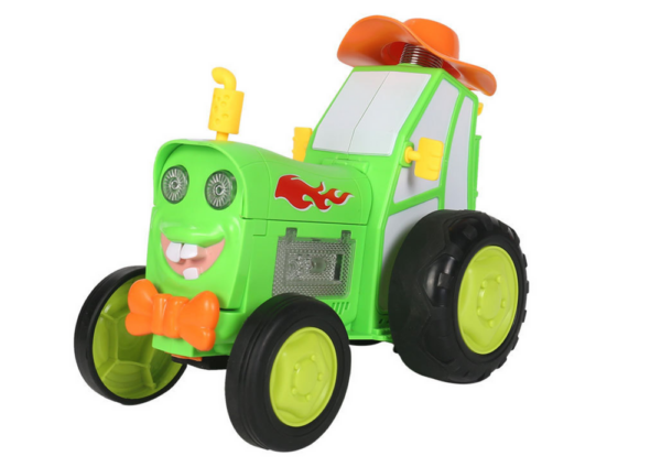 Zdalnie Sterowany Skaczący Traktor R/C Zielony - obrazek 2