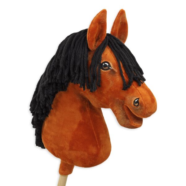 Hobby Horse Duży koń na kiju Premium - jasnogniady A3