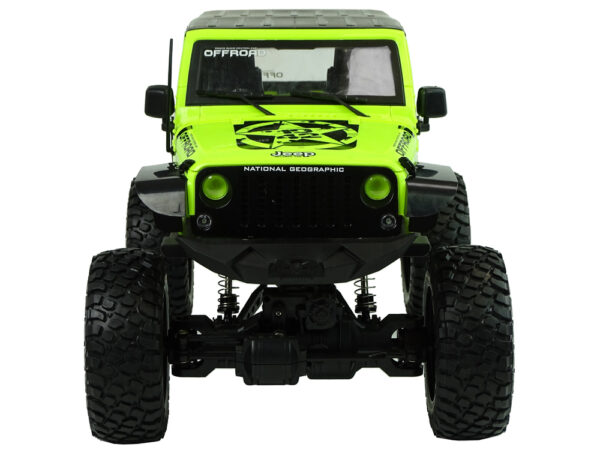 Auto Terenowe Rock Crawler 2.4 GHz Zielone Amortyzatory 4x4 - obrazek 3