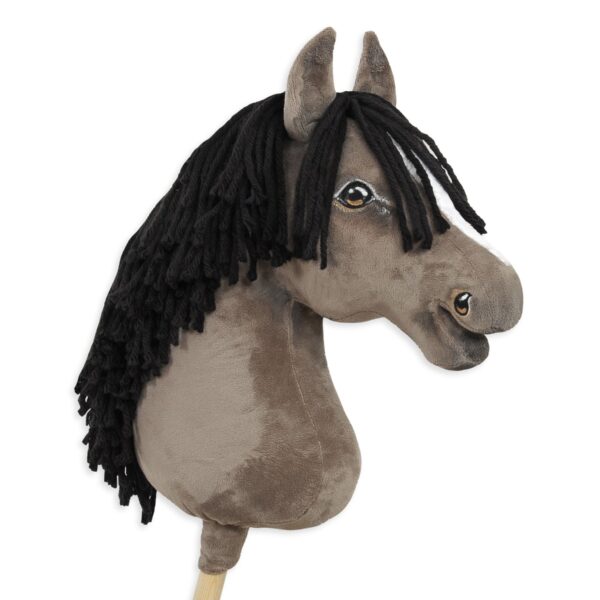 Hobby Horse Duży koń na kiju Premium - myszaty A3