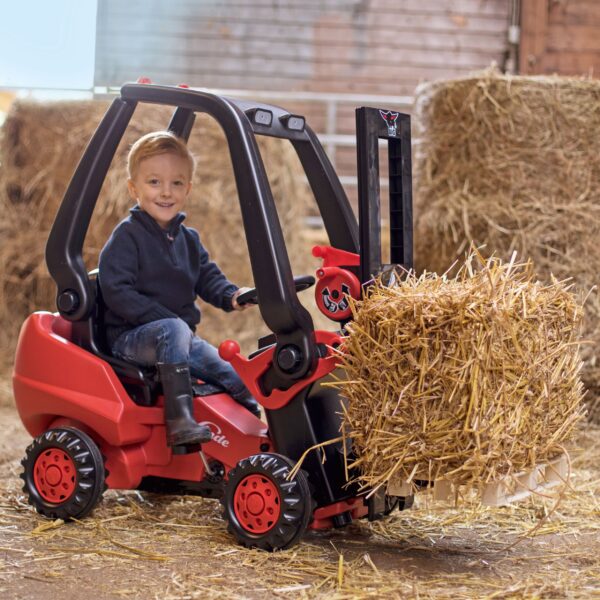 BIG Wózek Widłowy Na Pedały Linde Forklift - obrazek 2