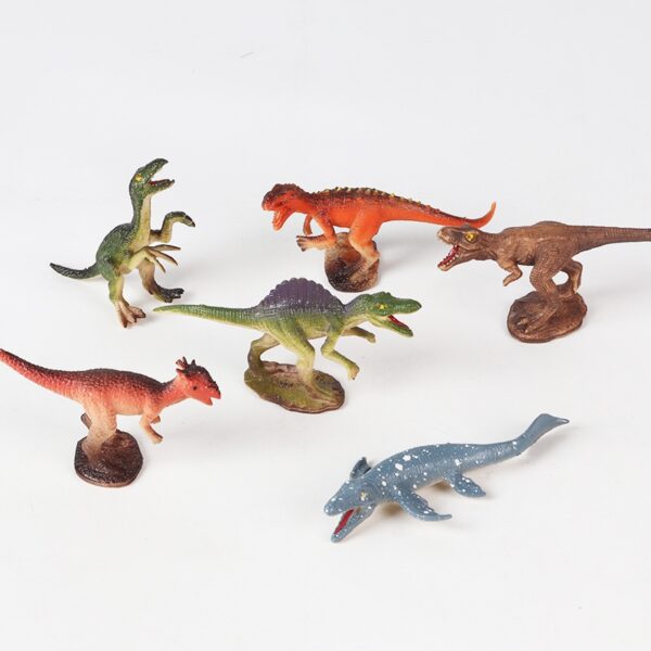 WOOPIE Zestaw Figurki Dinozaury 18 szt. - wersja 1 - obrazek 3