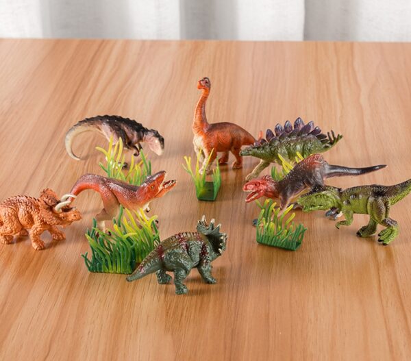 WOOPIE Zestaw Figurki Dinozaury 18 szt. - wersja 2 - obrazek 2