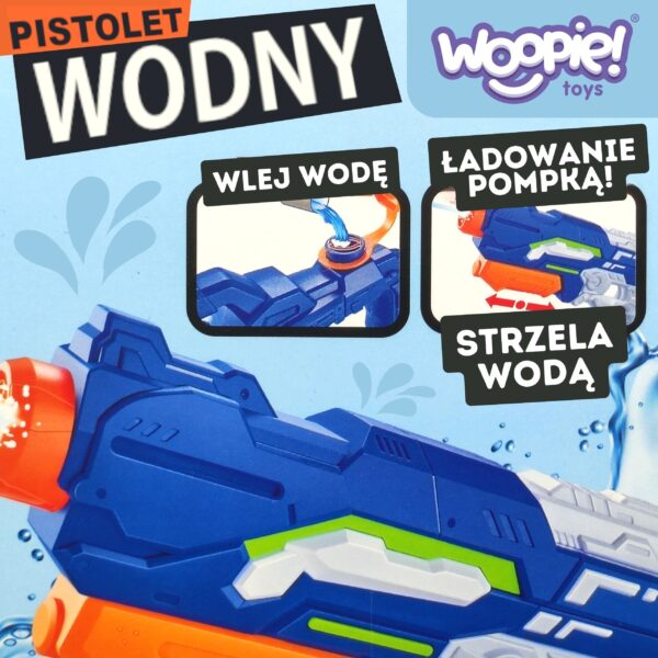 WOOPIE Pistolet na Wodę Ciśnienie Powietrza - obrazek 2