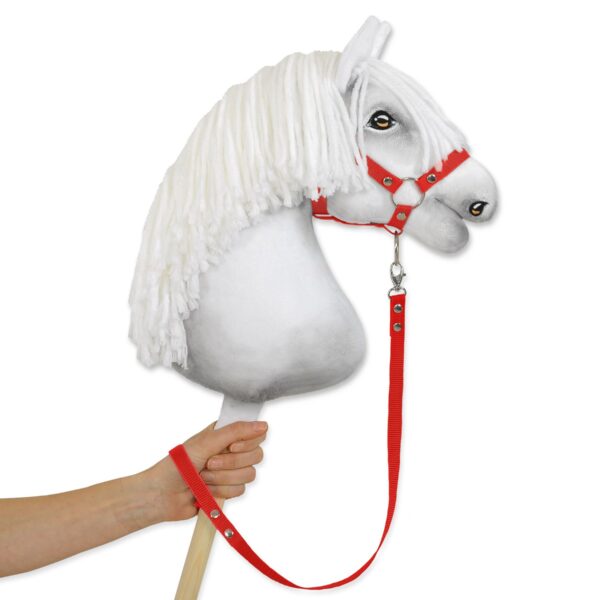 Uwiąz dla Hobby Horse z taśmy – czerwony