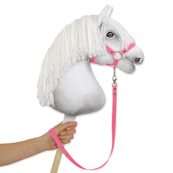Uwiąz dla Hobby Horse z taśmy – różowy