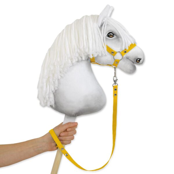 Uwiąz dla Hobby Horse z taśmy – żółty